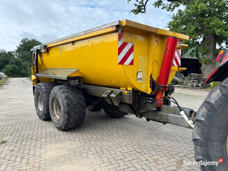 Przyczepa Mulda 21 Ton Skorupa Rama Ocynk Tandem nieuszkodzony Nowy Dwór Gdański sprzedam