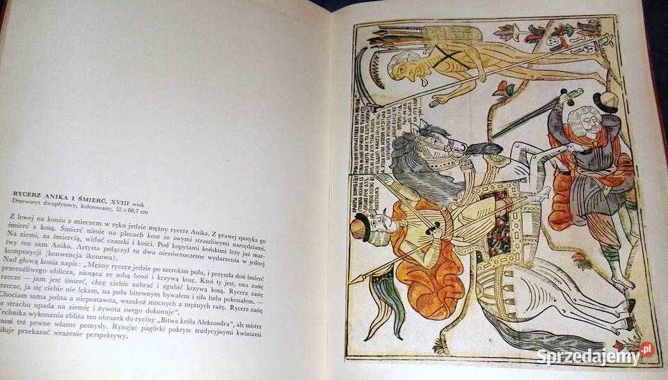 Ludowy drzeworyt rosyjski Łubok Jurij Rok wydania 1973 Chełm sprzedam