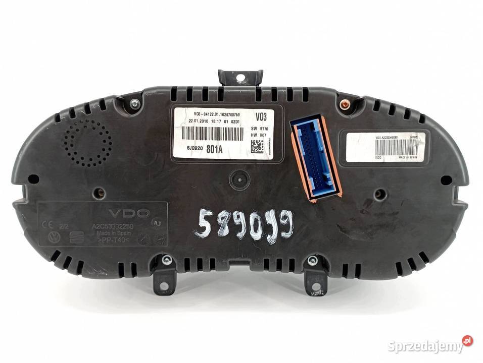 LICZNIK 6J0920801A 14 TDI 80 Seat Ibiza IV
