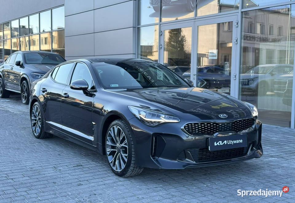 Kia Stinger GTLINE20 TGDI 245 FV23 serwisowany w elektrochrom. lusterka boczne kujawsko-pomorskie Toruń sprzedam