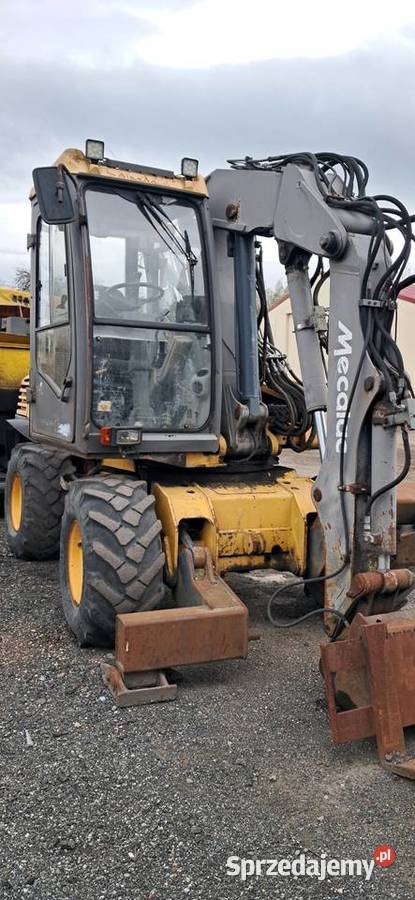 Mecalac 12 MXT koparka kołowa koparkoładowarka Jastrzębie-Zdrój