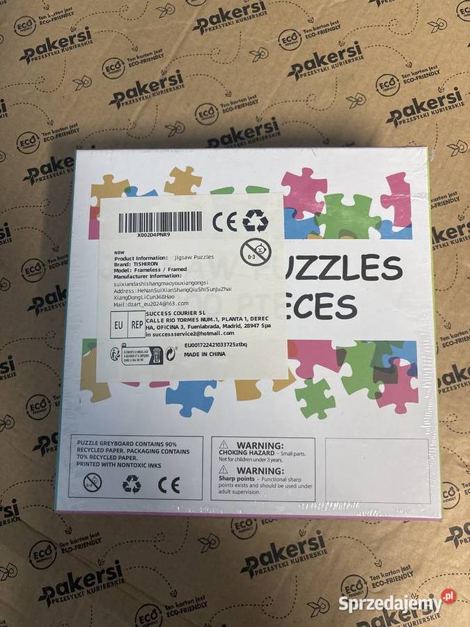 Puzzle TISHIRON 1000 elementów vintage zegary i dolnośląskie Głuchów Górny sprzedam