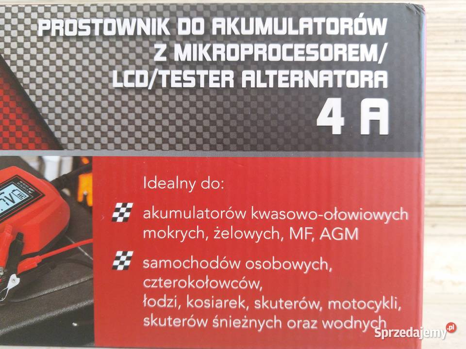 NAJTANIEJ Prostownik z Mikroprocesorem 4A Tester Elektryczne śląskie Zabrze