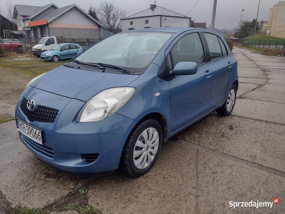 Toyota Yaris II 10 Benzyna 2007 Jasło