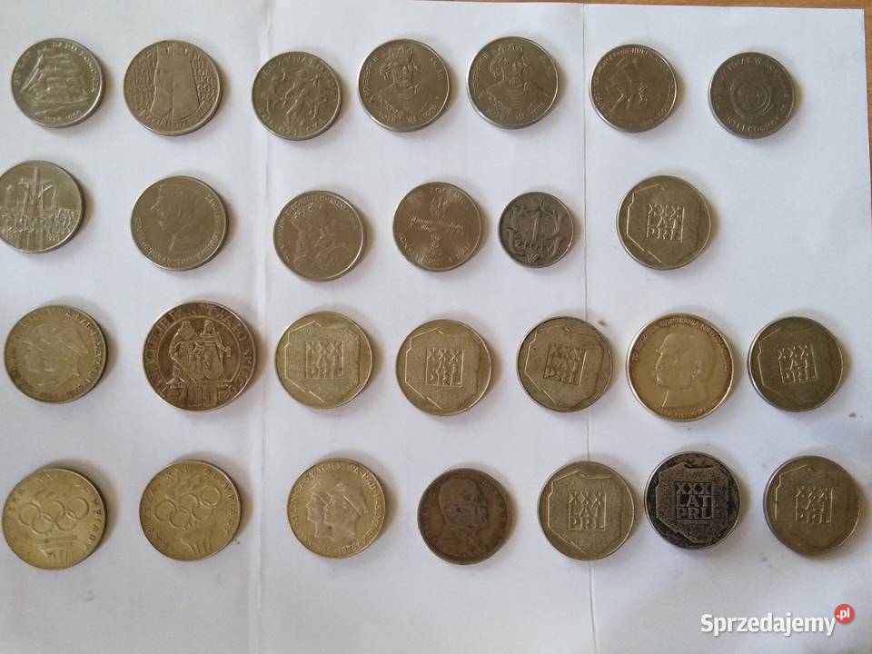 27 monet okolicznościowych Wałbrzych sprzedam
