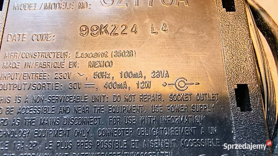 Zasilacz drukarki HP sprzedam