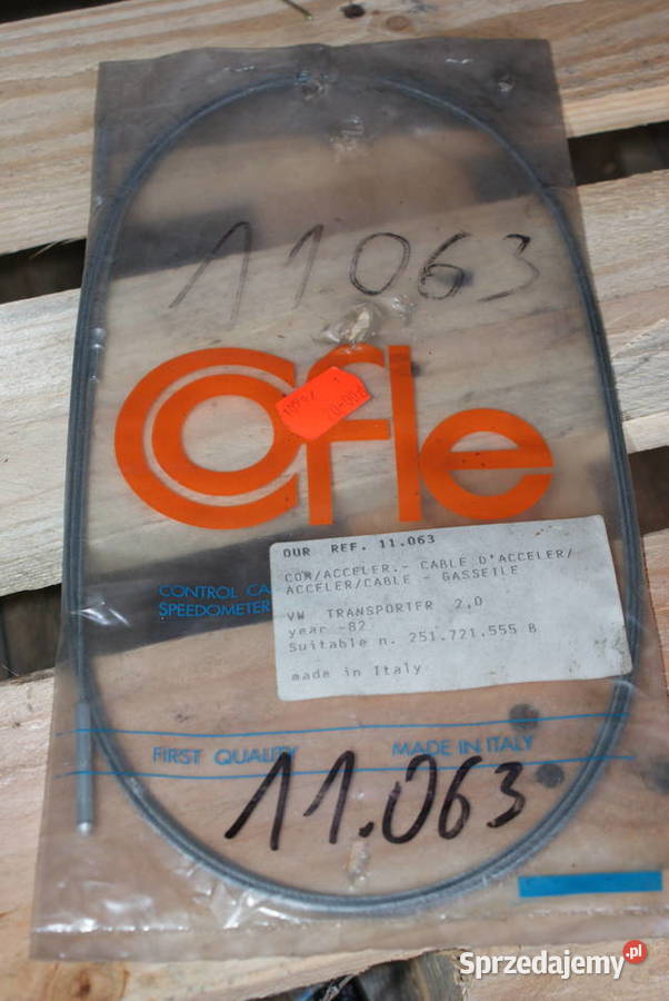 LINKA GAZU VW TRANSPORTER 20 3805 COFLE 11063 Białobrzegi