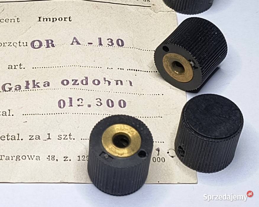 Gałka ozdobna OR A130 na oś 4mm