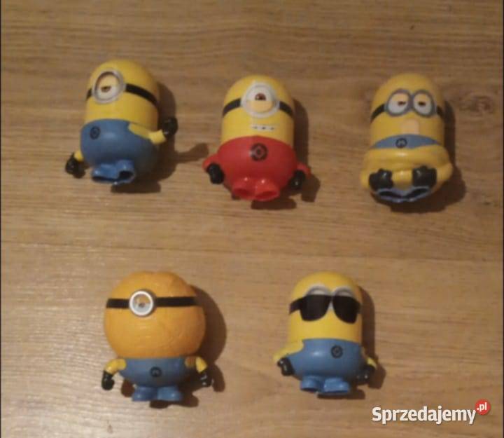 5 figurek Minionki wys 7 Aleksandrów Łódzki