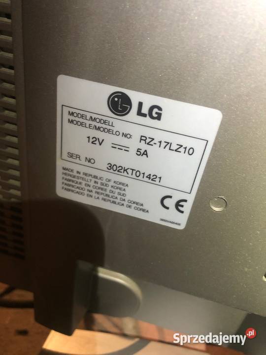 TV MONITOR Flatron RZ17LZ10 Koreański Poznań sprzedam