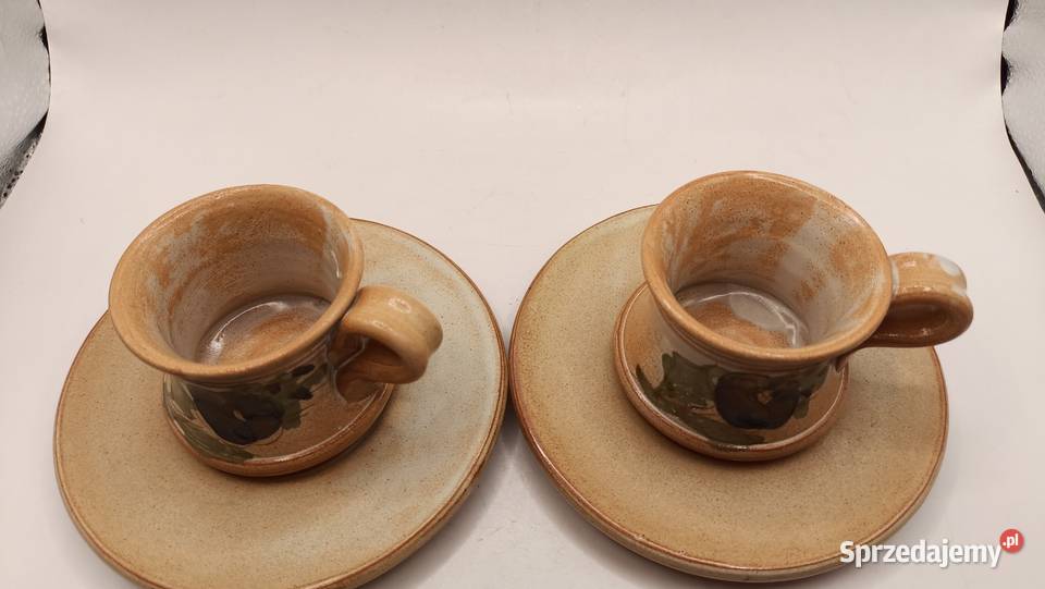 Filiżanka mniejsza ze spodkiem dwa razy Zamość