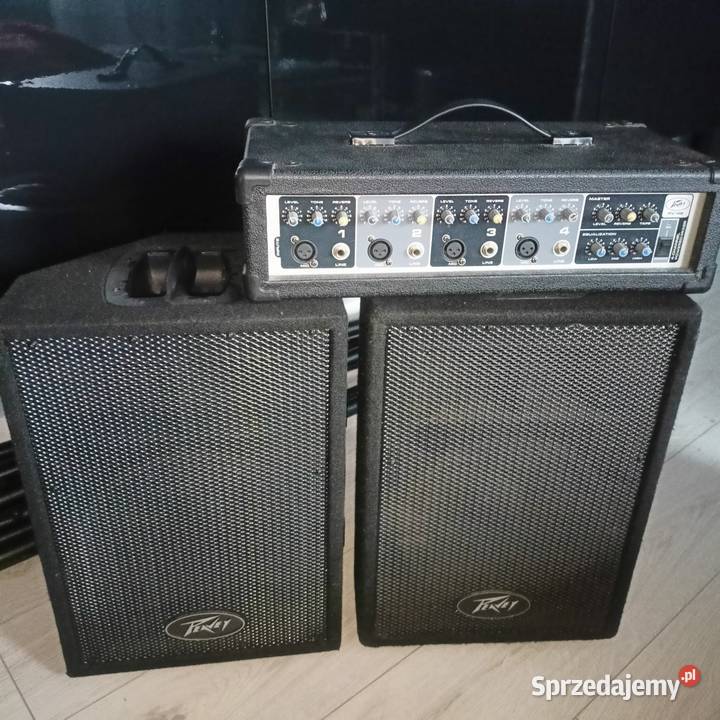 PEVEY ZESTAW NAGŁOŚNIENIE PASYWNE 100 w kolumny Ropczyce