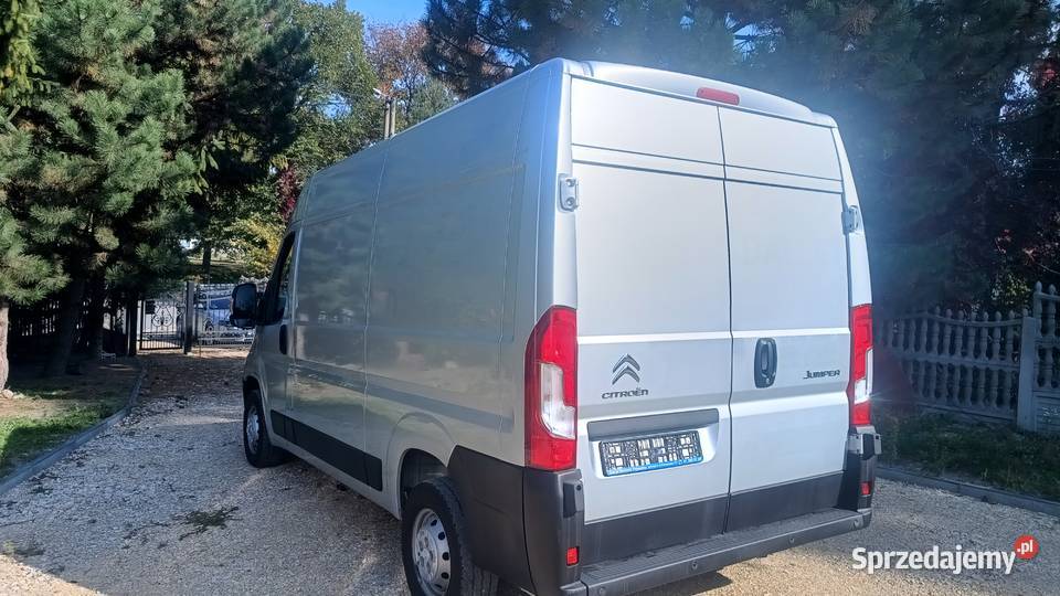 Citroen Jumper Srebrny metalik 2020 światła LED świętokrzyskie Jędrzejów