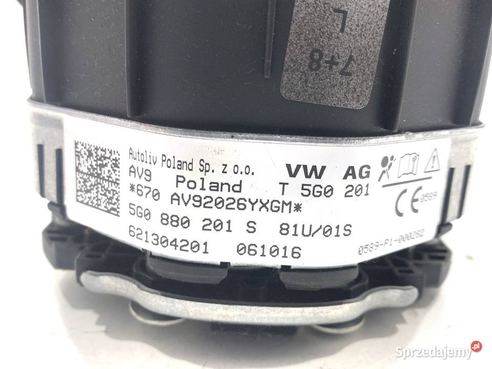 PODUSZKA POWIETRZNA KIEROWCY VW PASSAT B8 podkarpackie
