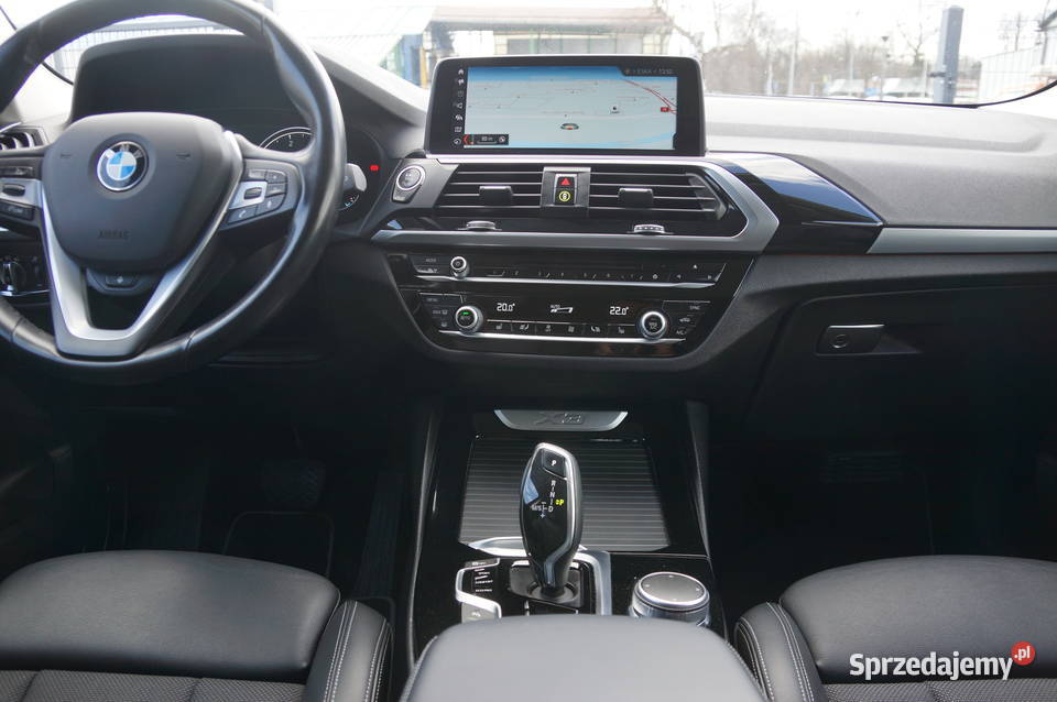 BMW X3 20 Diesel 190 4x4 Navi LED Półskóra Hak małopolskie