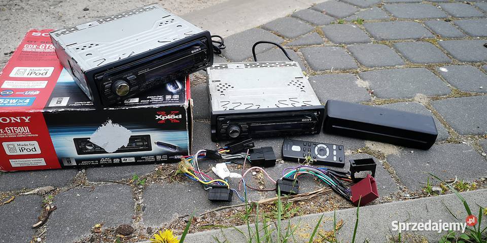 Radio SONY CDXGT50UI pilotUSB Kielce sprzedam