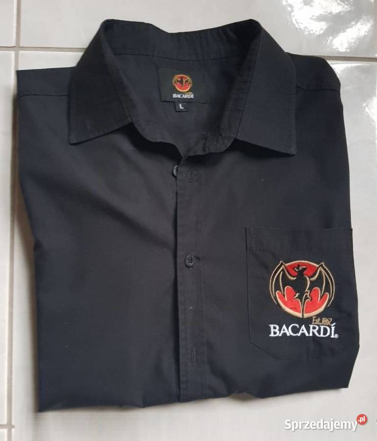 Koszula firmowa Bacardi barmana barmanki damska Rozmiar L Kielce