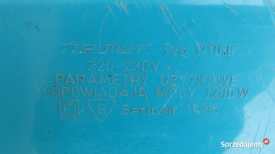 Odkurzacz Zelmer Meteor 11100 SPRAWNY wąż kolor