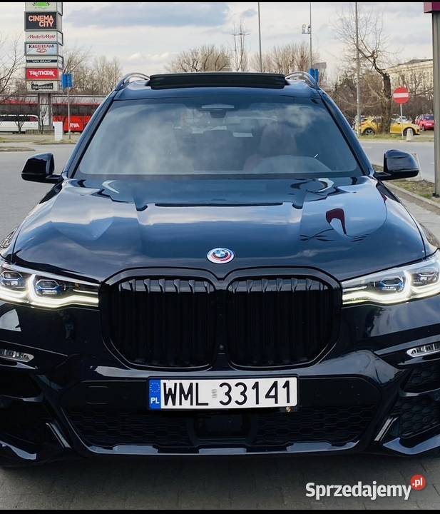 BMW X7 M50i asystent parkowania łódzkie Łódź