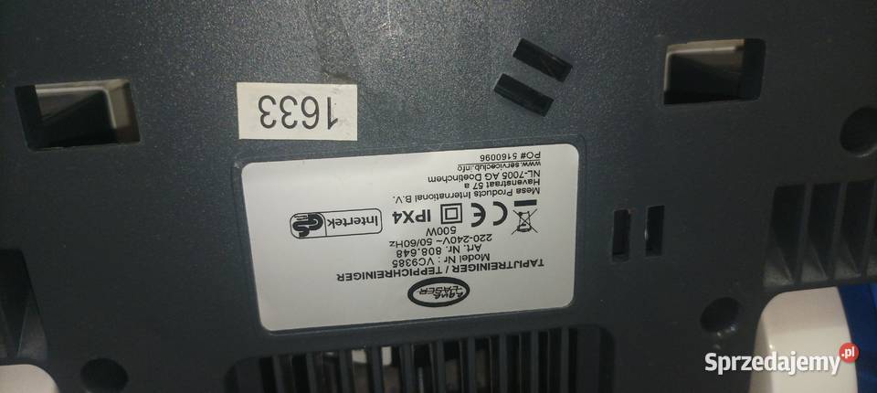 Odkurzacz Aqua Laser 500W Elektryczne dolnośląskie Lubin