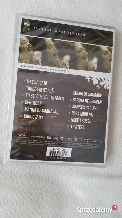 Maria Creuza Ao Vivo 2012 dvd video sprzedam