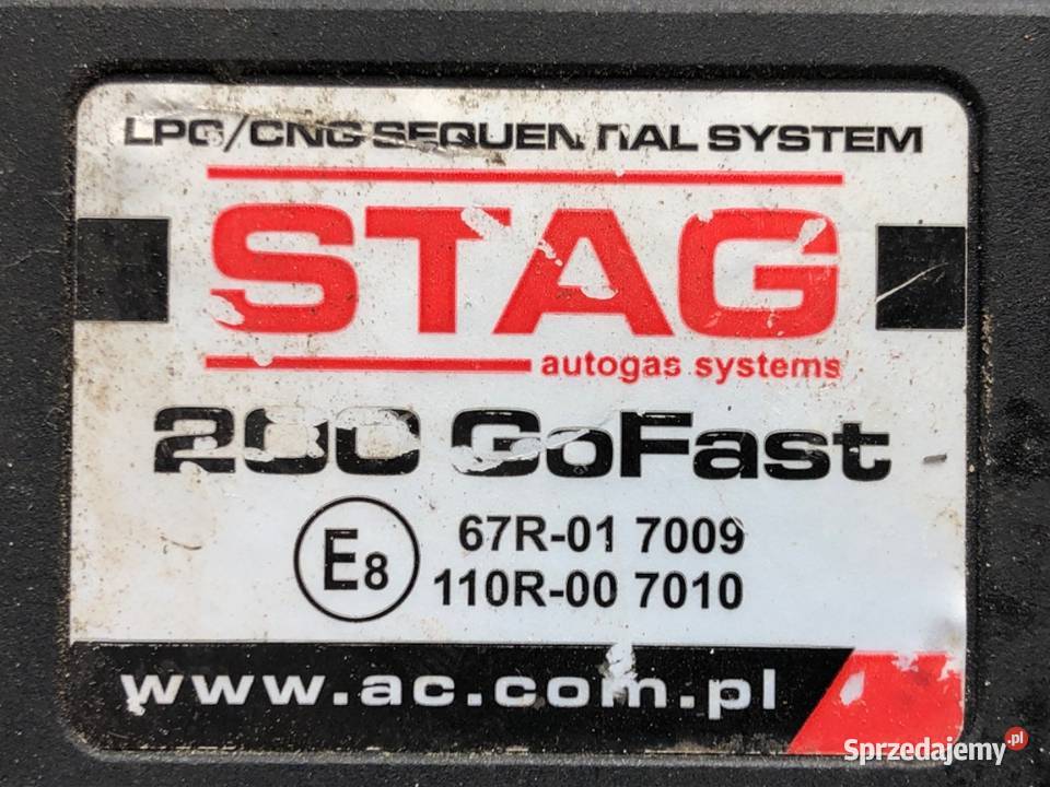 KOMPUTER DO GAZU LPG STAG STEROWNIK GAZU Elementy instalacji LPG