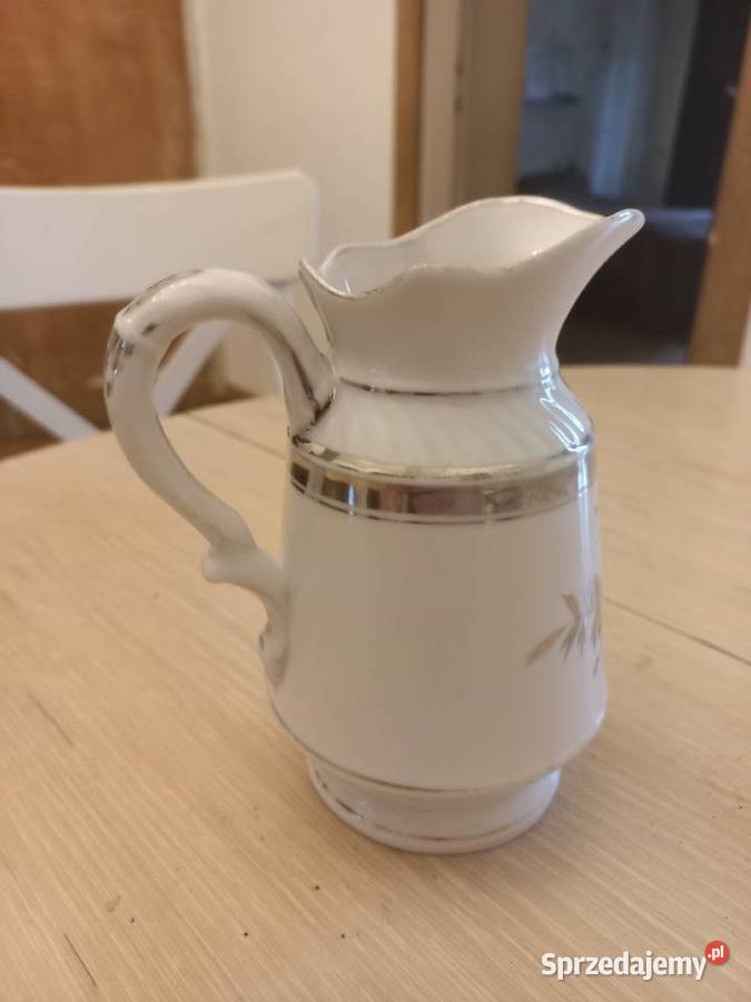 mały dzbanuszek bur silberhochzeit Porcelana i szkło Piastów