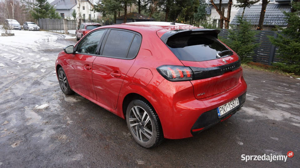 Peugeot 208 piękny Automat Gwarancja II 2019 klimatyzacja Zielona Góra
