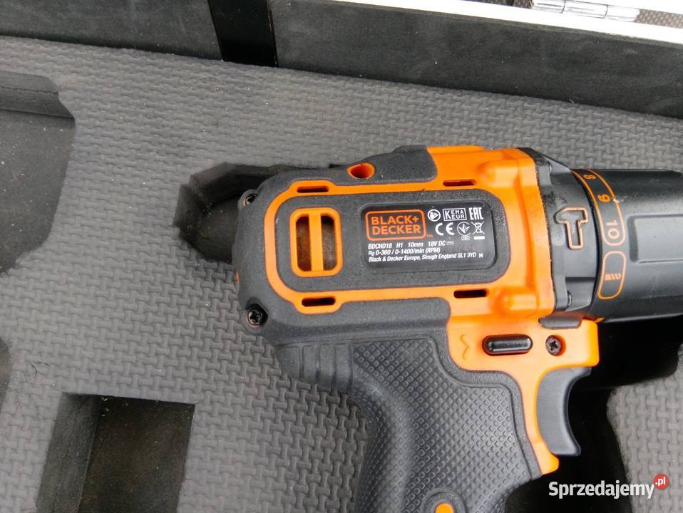 Wiertarko wkrętarka Black Decker w oryginalnym Akumulatorowe Nowy Dwór Mazowiecki