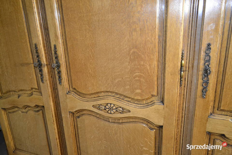 szafa ludwikowska 3 drzwiowa dąb Będzin