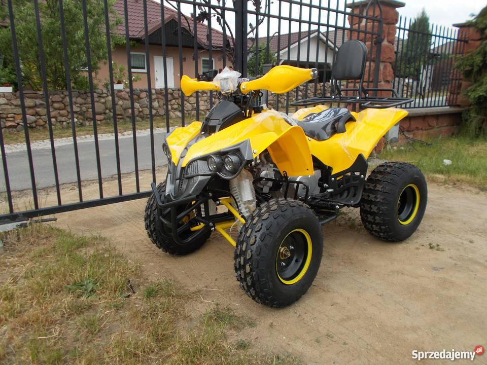 Quad BOMBARDIER XXL 125CC 110CC GERMANY yellow elektryczny starter