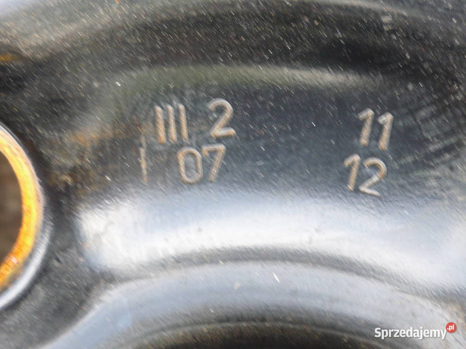 Sprzedam felgi stalowe do VwAudiSkoda 6Jx15 ET Rozmiar 15"