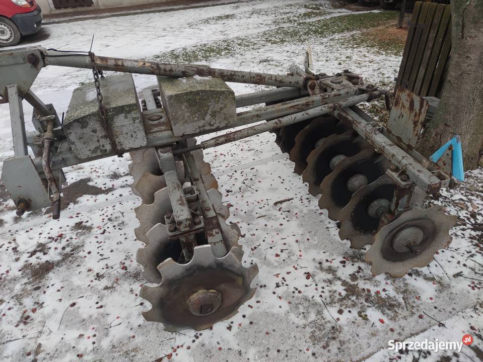 Talerzówka 2x8 brona talerzowa uszkodzony sprzedam