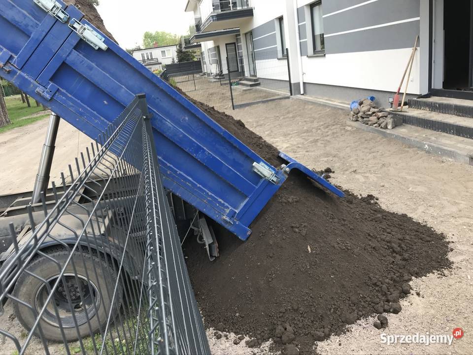 Ziemia ogrodowa przesiewana pod trawe warzywa mazowieckie Radzymin