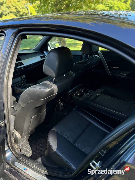 BMW E60 Mpakiet 20D elektrycznie ustawiane fotele wielkopolskie Poznań