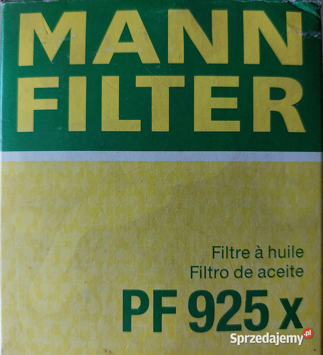MannFilter PF 925 x Filtr oleju śląskie Dąbrowa Górnicza sprzedam