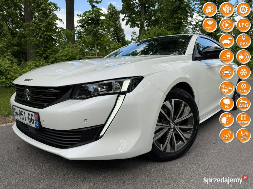 Peugeot 508 15 BlueHDi 131 Allure Kamery Automat światła LED Józefkowo