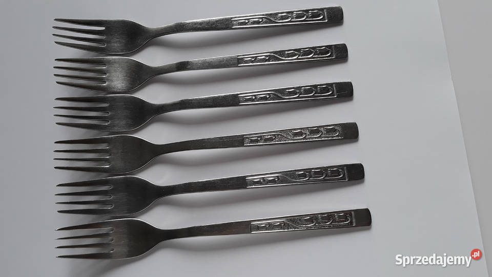 Widelce obiadowe 2 KONWALIE Gerlach sztućce PRL