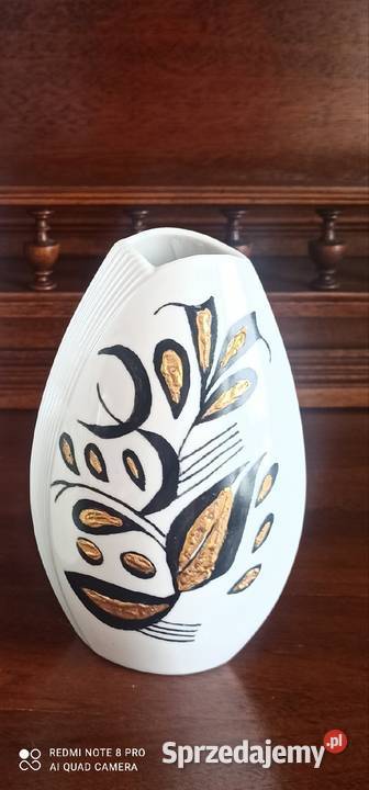 Wazon Syg AK Kaiser Porcelana i szkło Gdańsk