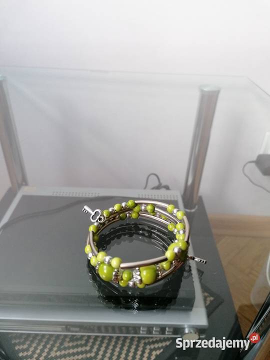 BRANSOLETKA NA SPIRALILMONKOWE CUDO Ozdoby łódzkie Łódź