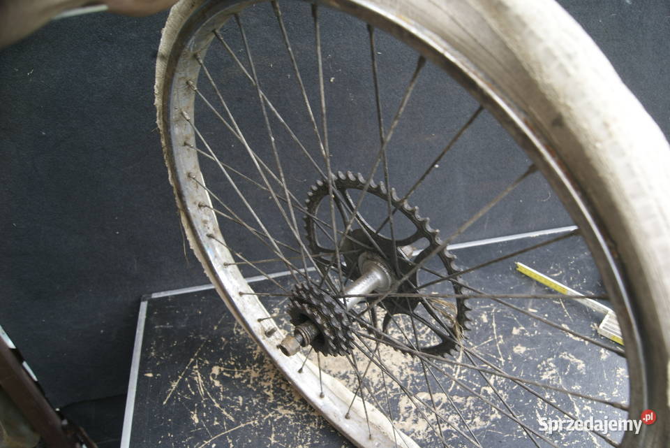 KOŁO TYŁ FOLLIS SILNIK POMOCNICZY MAW NSU GNOM Rybnik