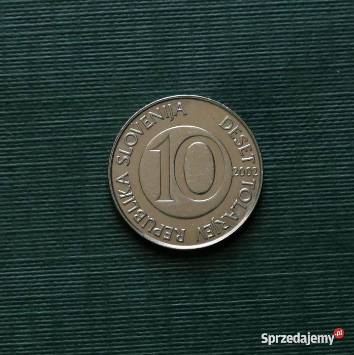 SŁOWENIA 10 tolarów 2002r Gliwice