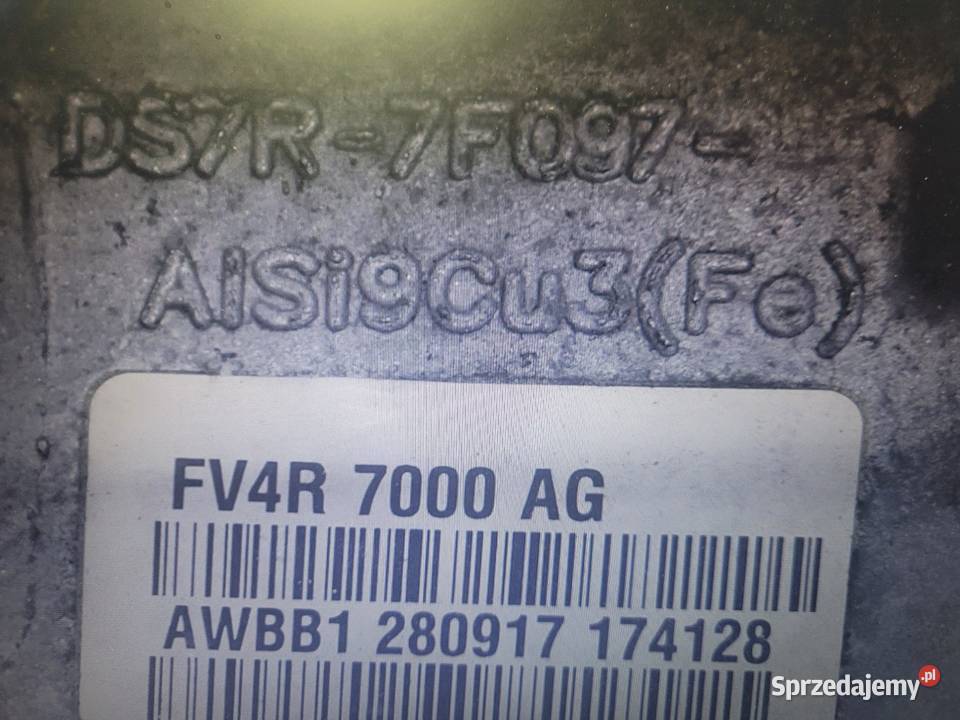 Skrzynia biegów Ford Kuga FV4R7000AG FV4R7000AA Radom