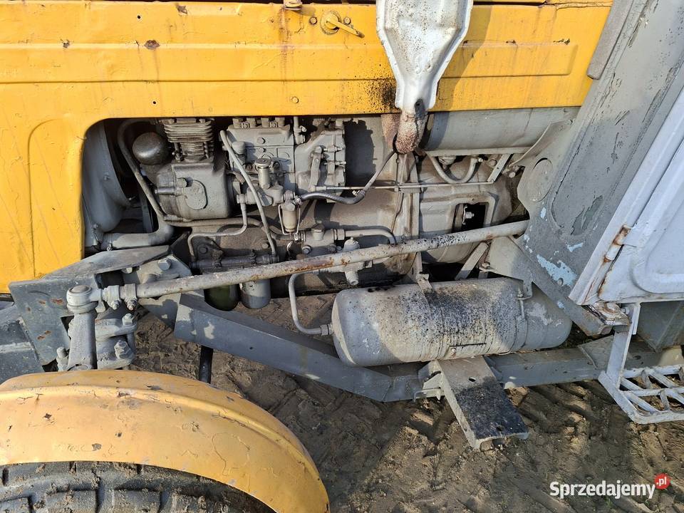 Ciągnik Ursus C360 Pług do śniegu Odśnieżarka