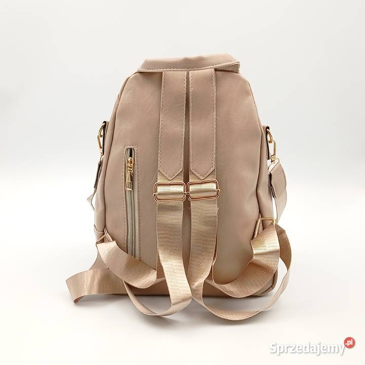 Plecak damski skórzany z klapą Mochila Bolsos Zawiercie