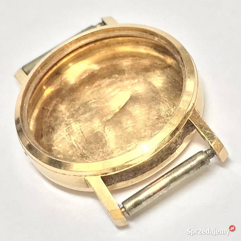 Złota koperta 18K 750 do zegarka damskiego