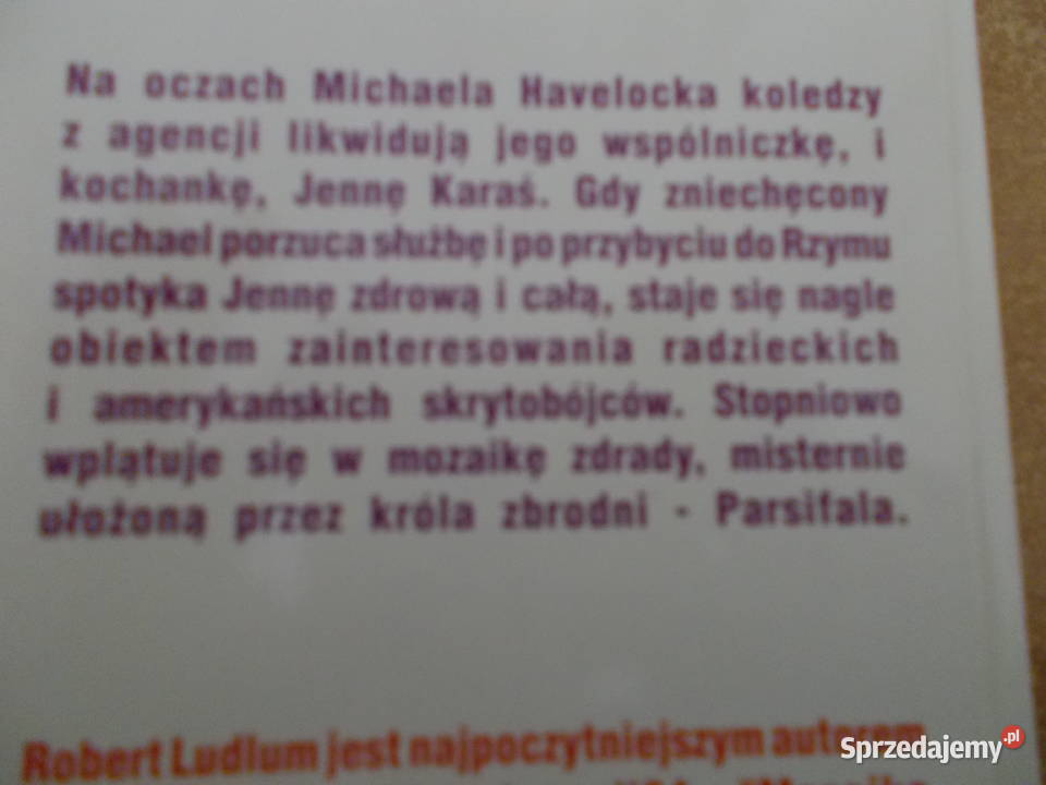 Robert Ludlum Mozaika Parsifala Głubczyce