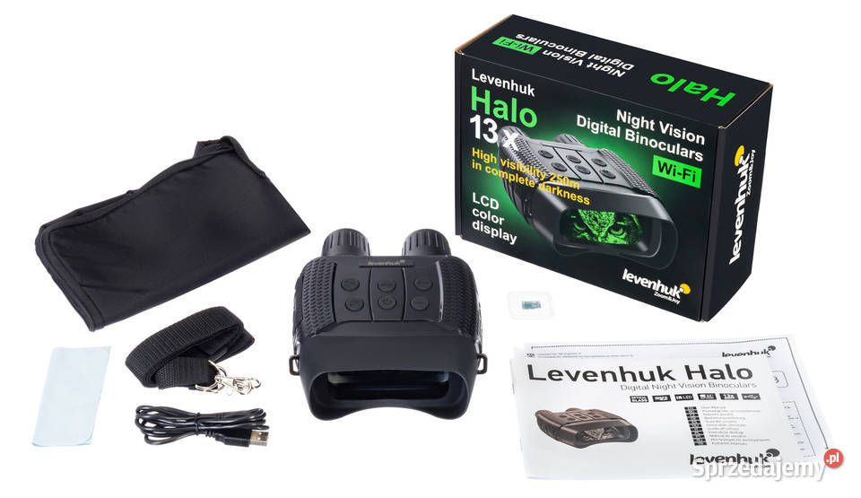 Cyfrowa lornetka noktowizyjna Levenhuk Halo 13x Warszawa
