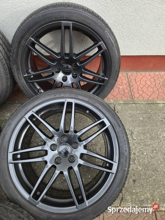 Sprzedam komplet felg 19 opony Audi A6C6 Średnica 19" Szczecin