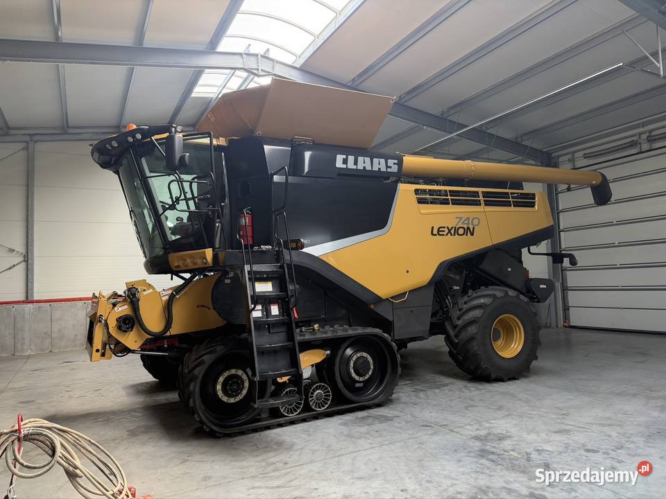 Claas Lexion 740TT full zamiana Wysokie Mazowieckie